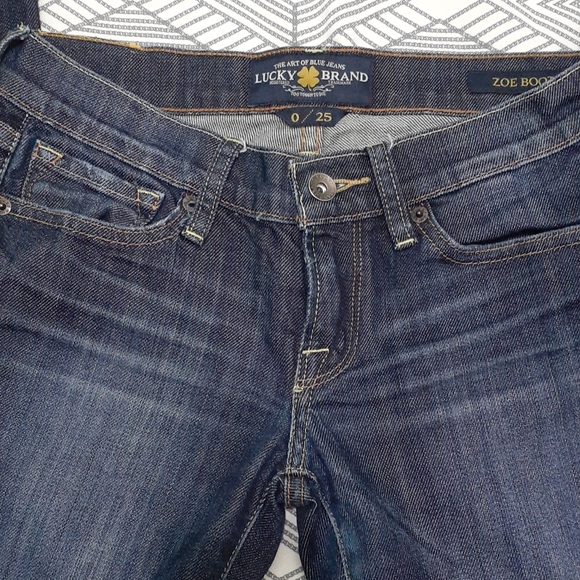 Lucky Brand Jeans size 25/0 - Picture 3 of 5